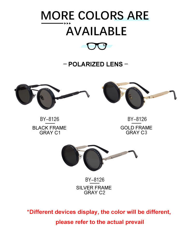 Lunettes Rondes de Luxe  Élégant